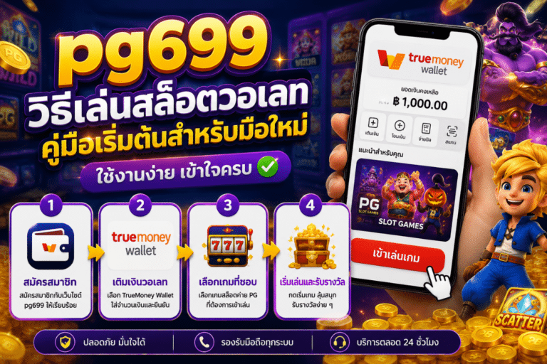 pg699 วิธีเล่นสล็อตวอเลท